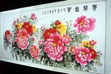 国画写意四尺牡丹欣赏图片
